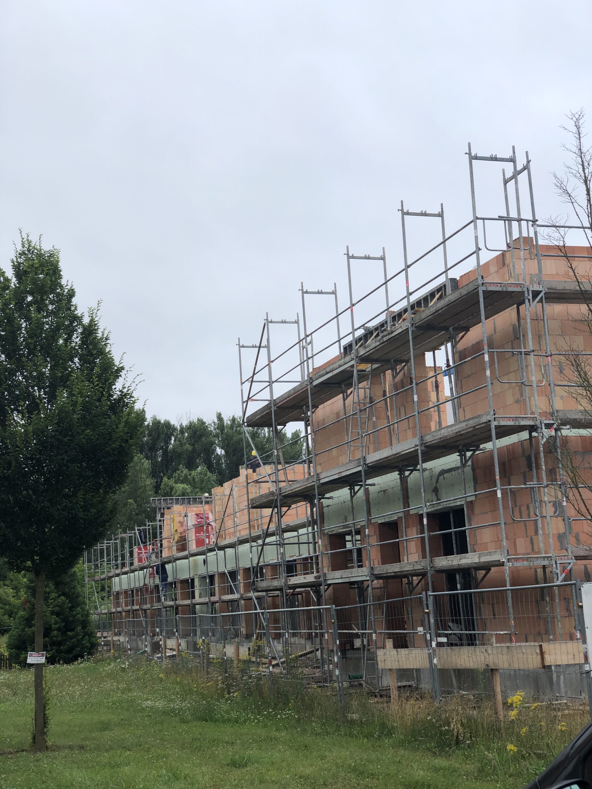 Neubau Seniorenzentrum Langenlonsheim, Stand Juli 2021